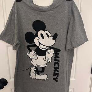 Disney Classic Mickey Mouse Grey T-Shirt
